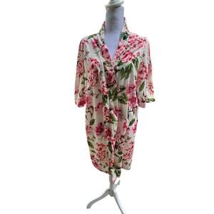 SHOW ME YOUR MUMU Brie Garden Blooms Robe Kimono OS, missing Tie